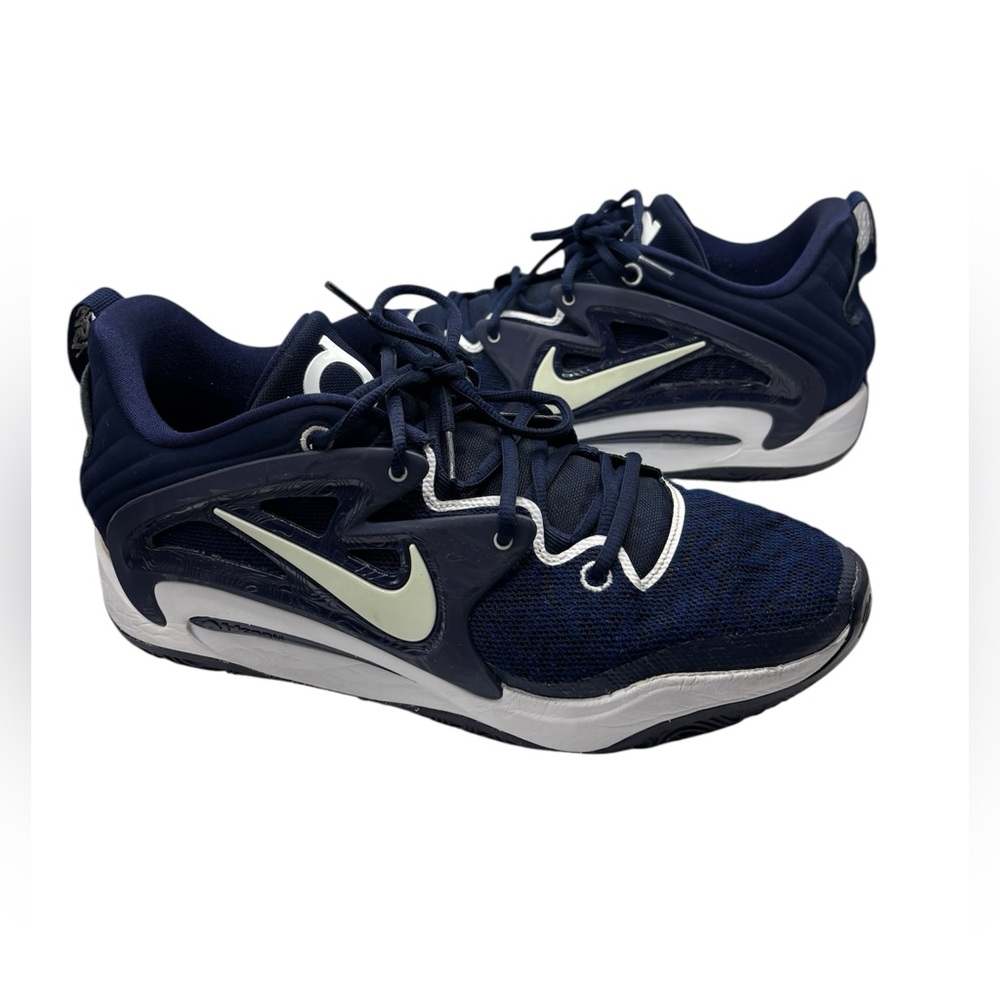 Nike Deep Blue and White Sneakers